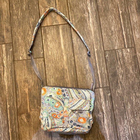 Vera Bradley Handbags - Vera Bradley Citrus Paisley Tote Bag